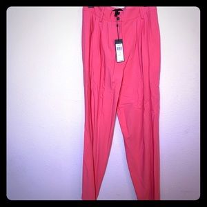 Coral Trousers Dress Pants